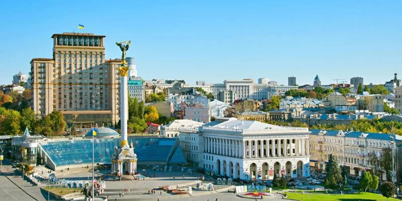KLM Airlines Kiev Office in Ukraine