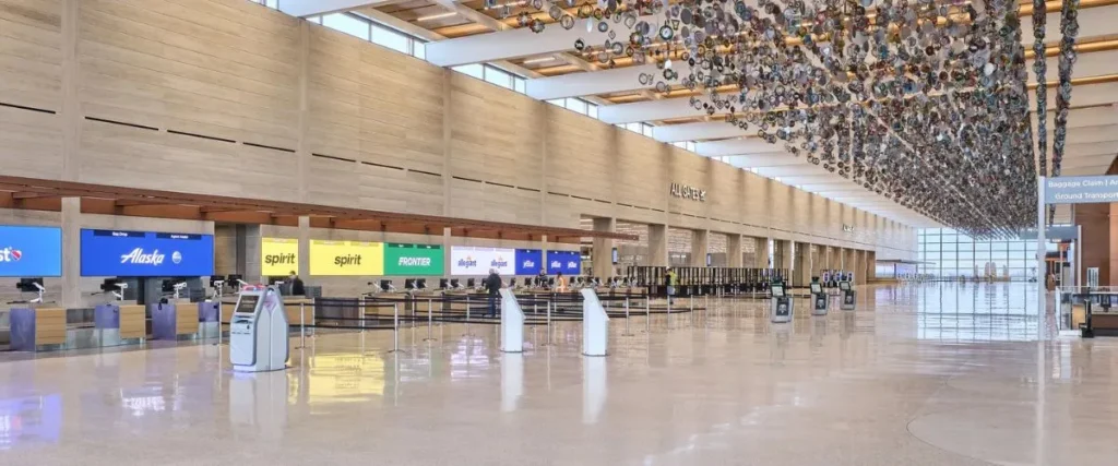 Where is Southwest Airlines at the New MCI Airport