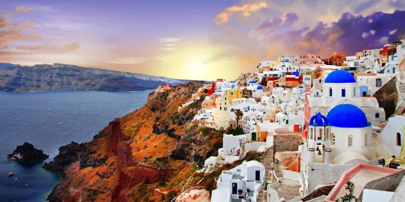 Air France Santorini Office in Greece