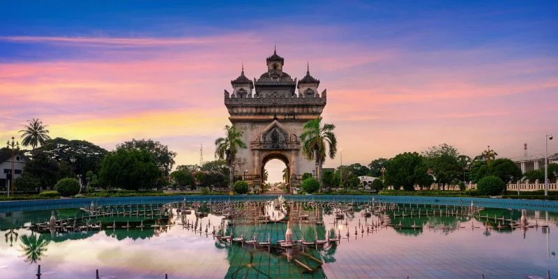 Air France Vientiane Office in Laos