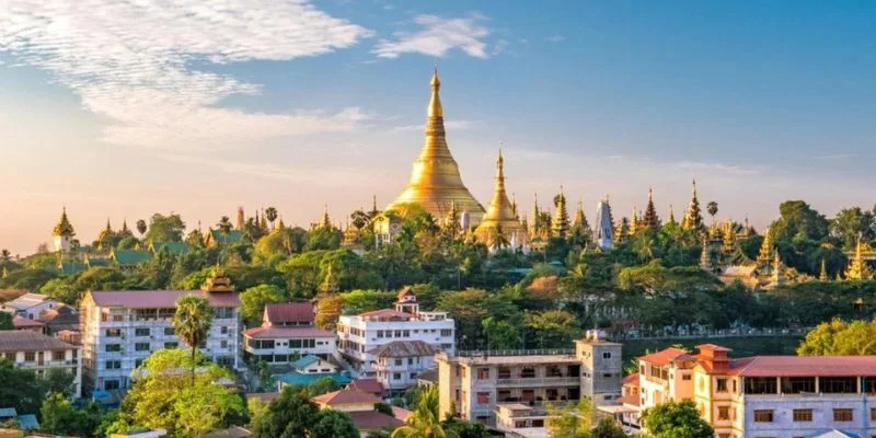 Vietnam Airlines Yangon Office in Myanmar