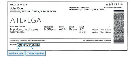 How to Locate Your Delta Ticket Number