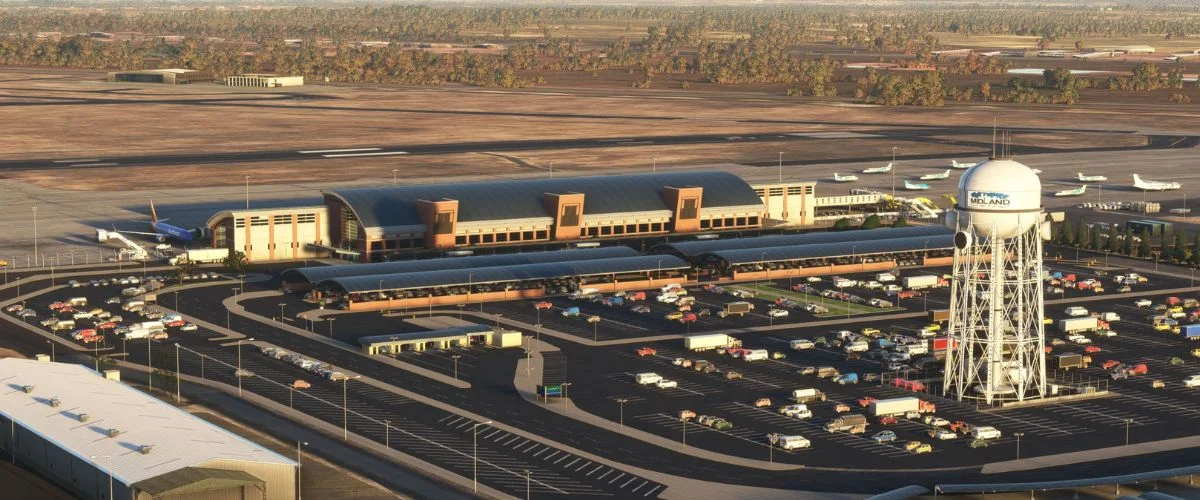 Southwest Airlines MAF Terminal Midland International Air & Space Port